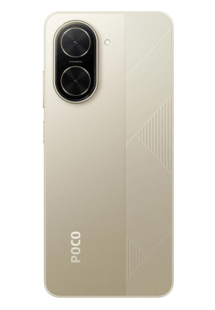 Смартфон POCO C71 4Гб 128Гб Gold 6.88",IPS,1640*720, 8*1.8ГГц, 32+0.08МП, 8Мп, 4G, 5200мАч, And 15