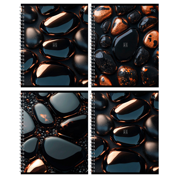 Тетрадь 48л. кл. "Камни" BG, спираль Т5гр48_вл 08794