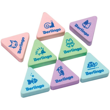 Ластик BERLINGO  "Zoo", треугольный (BLc_00350)