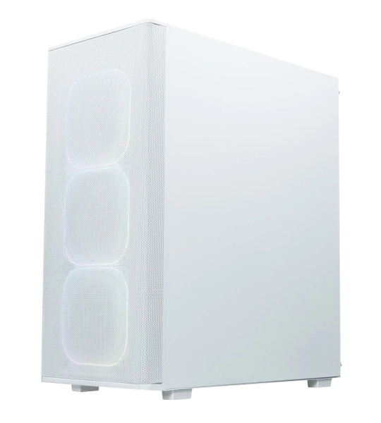 Корпус mATX Б_БП XASTRA A300M 4ARGB-C6 WH White (USB3.0,Audio,белый,Mesh,4х120мм ARGB+ARGB PWM HUB 6ports,CPU Cooler до 160мм, VGA до 340мм)
