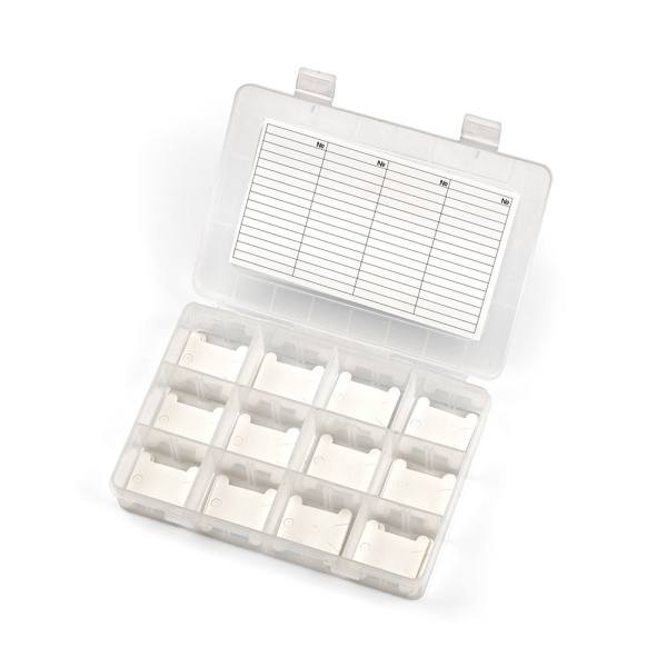 Органайзер "Gamma" ОМ-002 для ниток "Мулине" пластик 19.9 см в пакете