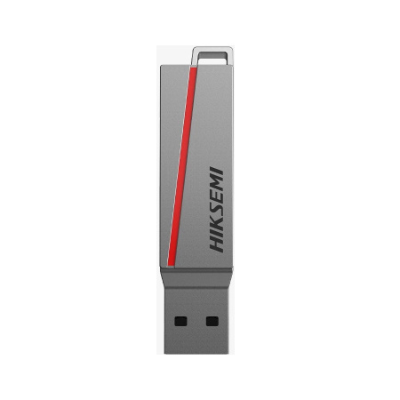 Флеш-накопитель USB3.2+Type C 16GB HIKSEMI DUAL SLIM (HS-USB-E307C/16G/U3) серый