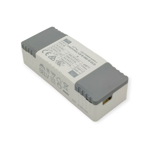 Драйвер светодиодный (LED)  350мА, 14..24в,  8вт, IP20, 92*36*24.5мм, EagleRise LS-8-350 SI1 Eco