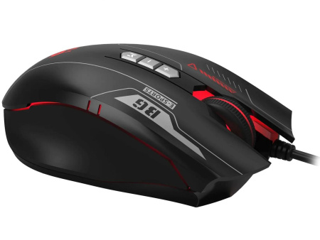 Игровая мышь USB A4Tech Bloody ES7 оптическая, 6000dpi, 8кн., Black