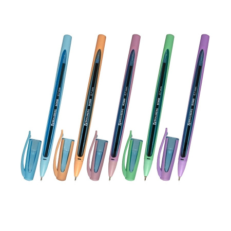 Ручка шариковая BRAUBERG "BOMB GT Pastel", масляная, синяя, 0,7 мм (143347)