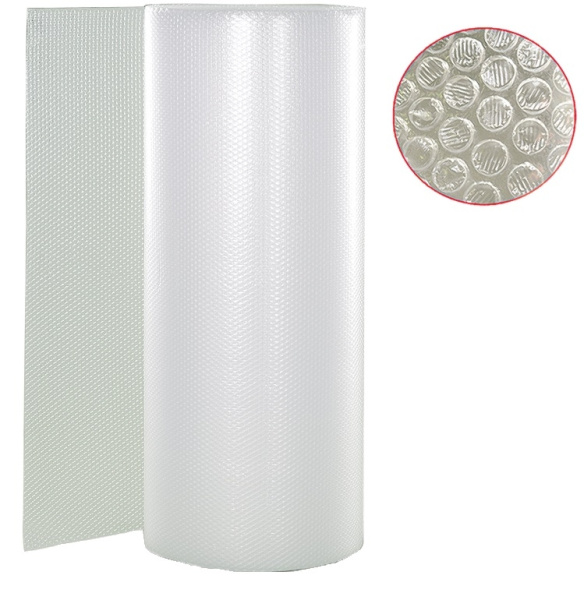 Пленка воздушно-пузырчатая 2-х слойная (ширина 0,53 м, длина 20 м) (600474)