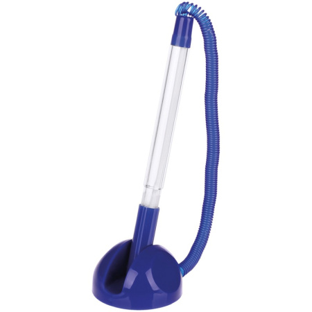 Ручка настольная OfficeSpace "Reception" синяя, 0,7мм, синий корпус TBbu_16080