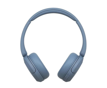 Гарнитура Bluetooth SONY WH-CH520 накладные, Bt4.2, 32Ом, 91дБ, до 10м, USB Type C, синий