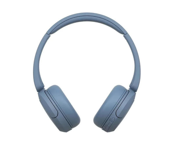Гарнитура Bluetooth SONY WH-CH520 накладные, Bt4.2, 32Ом, 91дБ, до 10м, USB Type C, синий