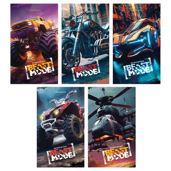 Бизнес-блокнот BG А7 48л. "Men's car " Б7ск48 12765