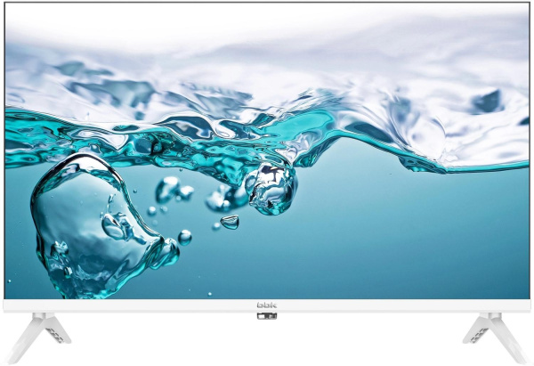 Телевизор LED BBK 24" 24LEM-1045/TS2C (W) белый HD 60Hz DVB-T2 DVB-C DVB-S2 USB (RUS)