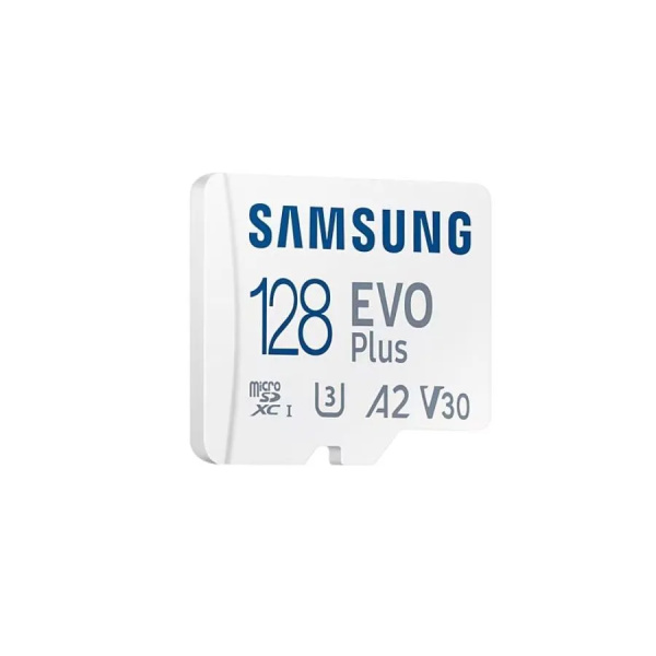 Карта памяти MicroSDXC 128Gb Samsung EVO PLUS Class10 UHS-I U3 V30 [MB-MC128SA/EU] (SD адаптер)