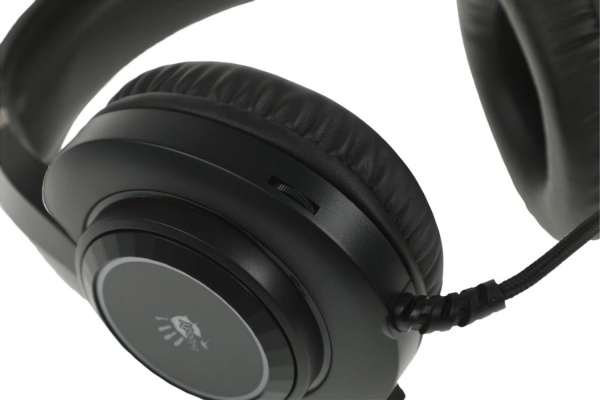Игровая гарнитура A4Tech Bloody G220 мониторные кабель 2м, Black