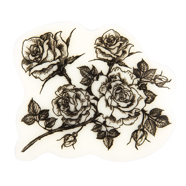 Штамп "Mr.Painter" TSM-01 5.8 см х7.2 см 02 Розовый куст