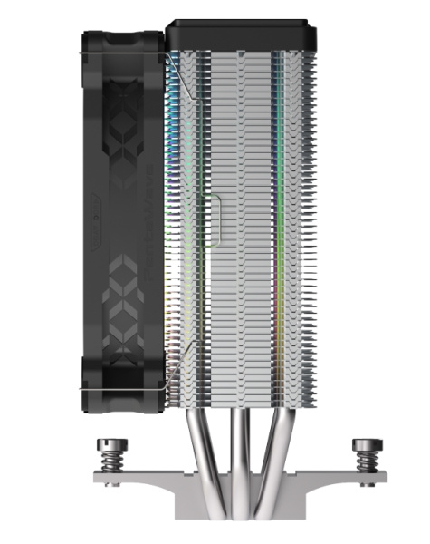 Кулер S115х/1200/1700/AMx PentaWave PC-Z03E SRB ARGB (205W/120mm/600-1750rpm/ARGB/3 тепл.трубки)