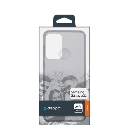 Накладка для Samsung Galaxy A33 Deppa Gel Case Прозрачная (88154)