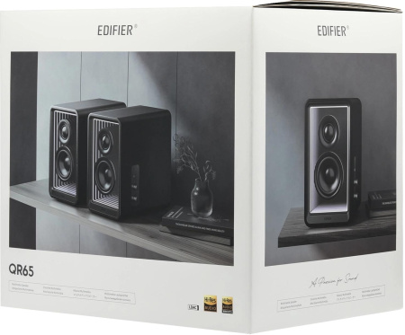 Колонки Edifier QR65 2.0 черный 70Вт BT