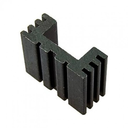 Радиатор  19*15*8мм, п-образный, алюминий, BLA010-15