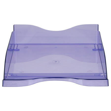 Лоток горизонтальный СТАММ "Тропик" тонированый фиолетовый, ЛТГ-31251 