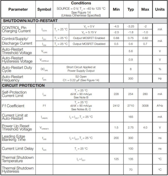 микросхема LNK520PN, DIP8