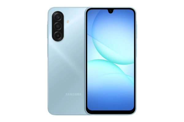 Смартфон Samsung Galaxy A17 6Гб 128Гб SM-A175 Light Blue 6.7", Super AMOLED, 2340*1080, 2*2.2+6*2.0ГГц, 50+5+2Мп, 13Мп, 4G, NFC, 5000мАч, And 15