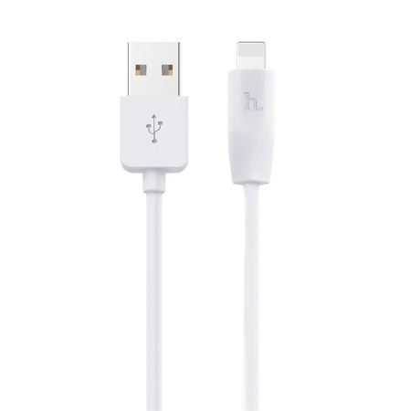 Кабель Lightning (m) - USB(m) HOCO X1, 2м, 2.4A, белый