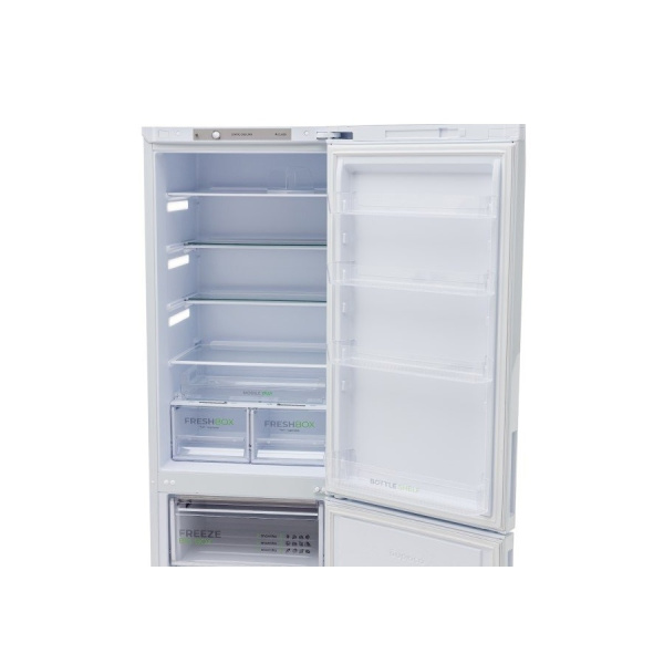 Холодильник Бирюса 6132 White, 2 камеры, 330/245/85л, 60x62.5x180, класс A, автоматическое 