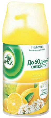 Освежитель воздуха AIR WICK сменный баллон 250мл. ассорти