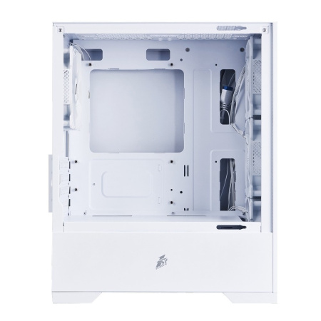 Корпус mATX Б_БП 1STPLAYER Go2 ARGB White (USB3.0, Audio, 4x120mm ARGB,белый)[Go2-WH-4F7-W]