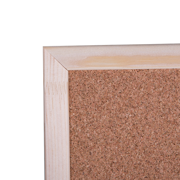 Доска пробковая 45*60см. OfficeSpace, деревянная рамка (KK_20419)
