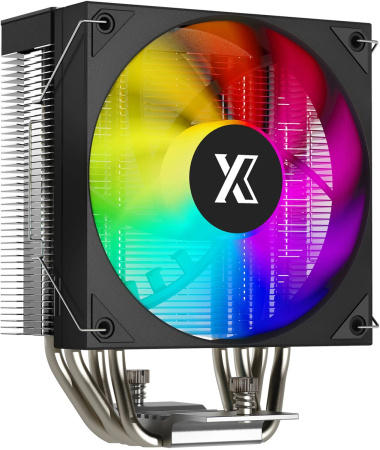 Кулер S115х/1200/1700/1851/AMx XASTRA AR400 ARGB Basic (220W/120mm/800-1800rpm/ARGB/4 тепл.трубки)[AR400-XXAFPB-GL]