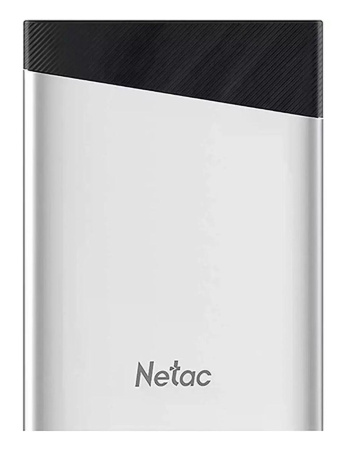 Внешний SSD диск USB3.2 Type-C 120Gb Netac Z6S (NT01Z6S-120G-32SL) серебристый,алюминий/пластик