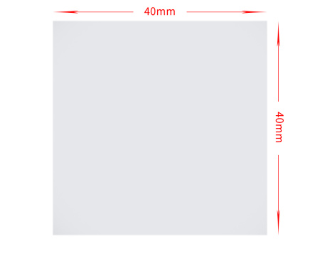 Термопрокладка ID-COOLING FROST PTM-2  (40x40x0.2mm, 8.5 W/m-K, Gray) 2шт