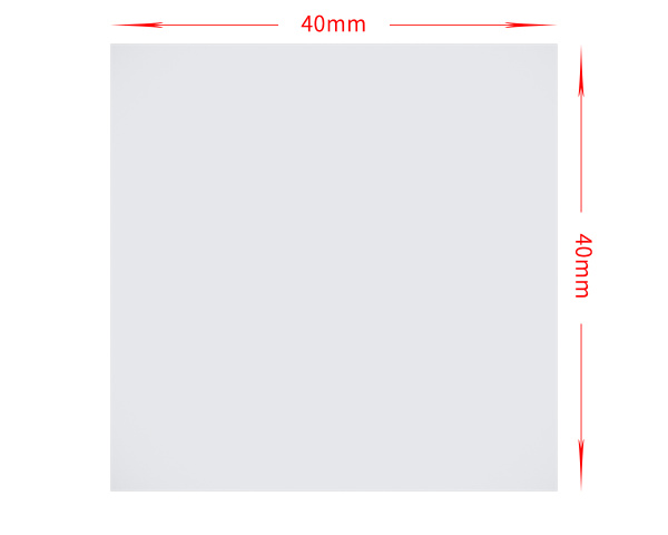Термопрокладка ID-COOLING FROST PTM-2  (40x40x0.2mm, 8.5 W/m-K, Gray) 2шт