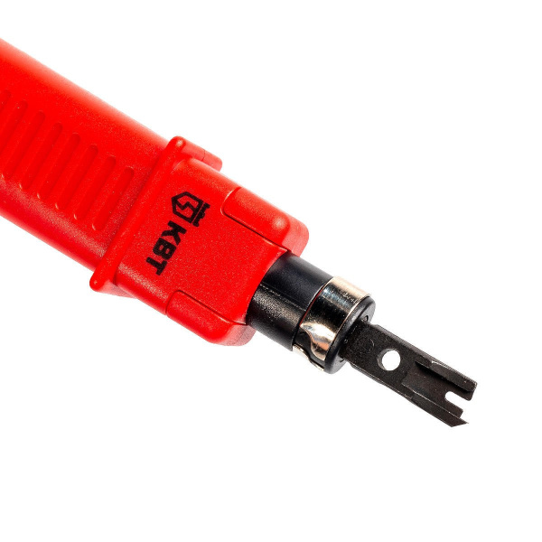 Инструмент для заделки витой пары в кросс 110 типа КВТ PD-02