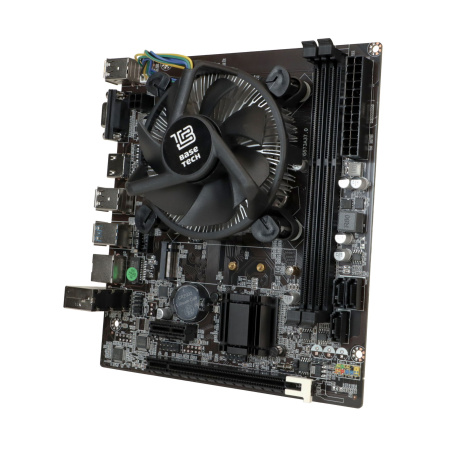 Мат.плата S1150 с процессором i7-4770 и кулером BaseTech H81M-K (mATX,2DDR3,M.2,3SATA,VGA,HDMI,PC1600)(BT-H81M-K-4770)