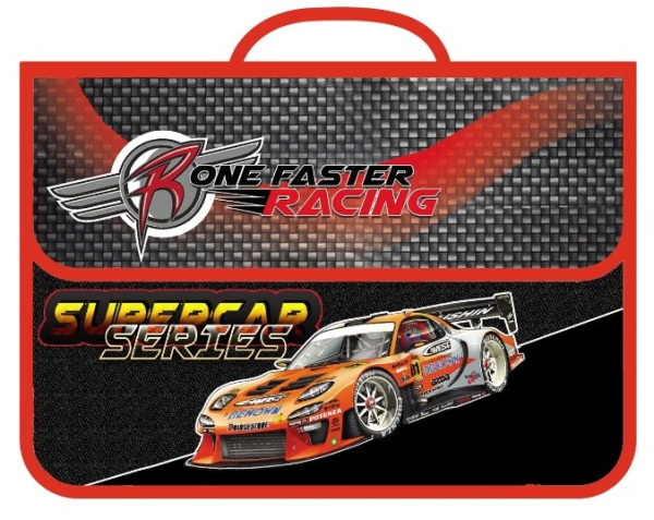 Папка для тетрадей А4 ПЧЕЛКА "RACING CAR" на липучке ПМ-А4-23