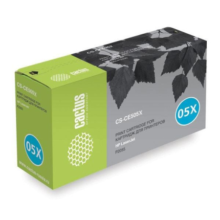 Картридж_лазерный Cactus CS-CE505XS (CE505X) для HP LaserJet P2050/P2055 черный (6500 стр)