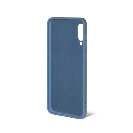 Чехол силиконовый с микрофиброй для Samsung Galaxy A30s/A50s/A50 DF sOriginal-03 (blue)
