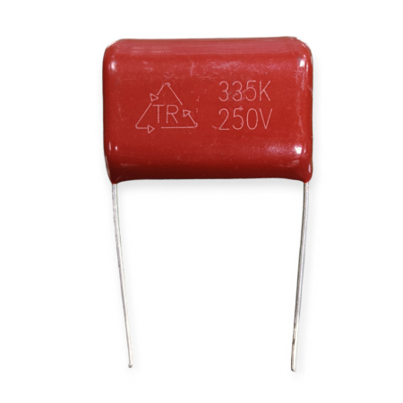 Конденсатор пленочный  3.3мкФ  250в, P=25мм, 10%, полиэстеровый, Shengxin CL21335K2EL25