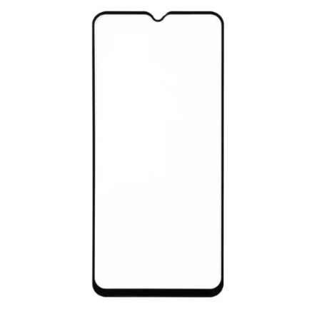 Защитное стекло для Huawei Nova Y70 с цветной рамкой (fullscreen+fullglue) (DF hwColor-132) (black)