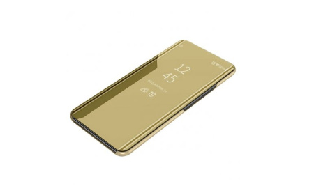 Чехол-книжка для Xiaomi Redmi 9T Zibelino Clear View Золотистый (ZCV-XIA-9T-GLD)