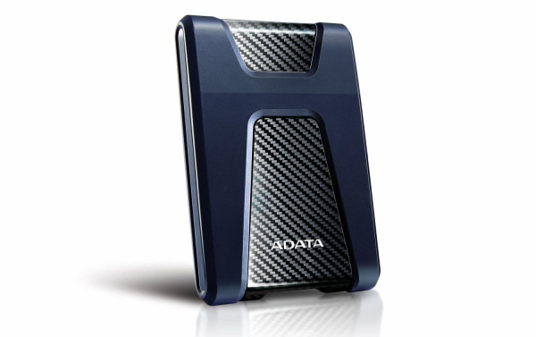 Внешний жесткий диск/ Portable HDD 4TB ADATA HD650 (Black), Silicone, USB 3.2 Gen1, 127x99x27mm, 390g /3 года/