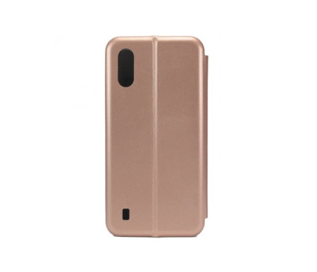 Чехол-книжка для Samsung Galaxy A01 Zibelino Book розово-золотистый (ZB-SAM-A015-PGLD)