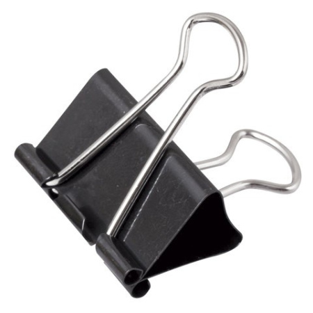 Зажимы для бумаг 32мм. BRAUBERG 1шт. черные (220560) Зажимы для бумаг 32мм. BRAUBERG 1шт. черные (220560)