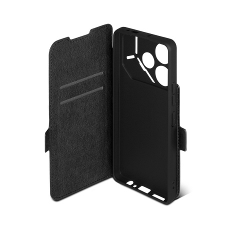 Чехол-книжка для Tecno Pova 6 DF tFlip-43 (black)