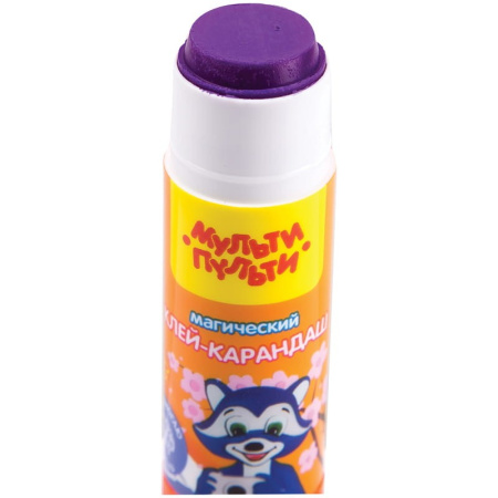 Клей-карандаш Мульти-Пульти 15гр. "Енот в Японии", с цветным индикатором GS_13355 Клей-карандаш Мульти-Пульти 15гр. "Енот в Японии", с цветным индикатором GS_13355
