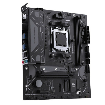 Мат.плата SocAM5 AMD B650 Maxsun MS-Challenger B650M (mATX,2DDR5,M.2,PCI-E16,PCI-E,HDMI,VGA,PC5200)