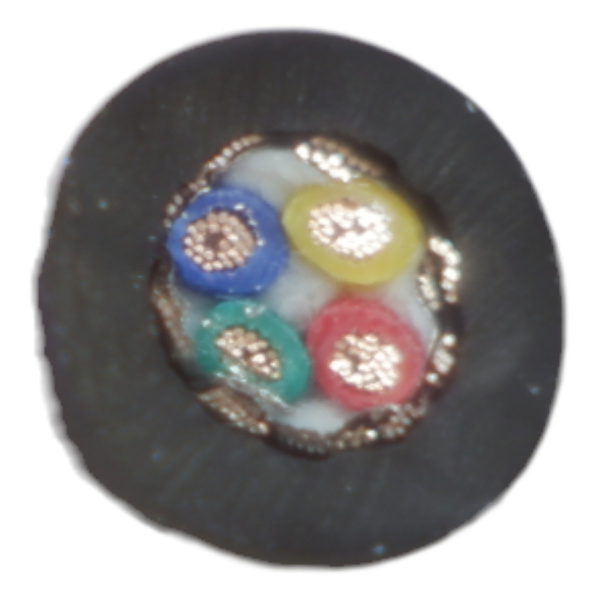 Кабель экранированный TRVVP  4х0.3мм2, метражом, гибкий для ЧПУ