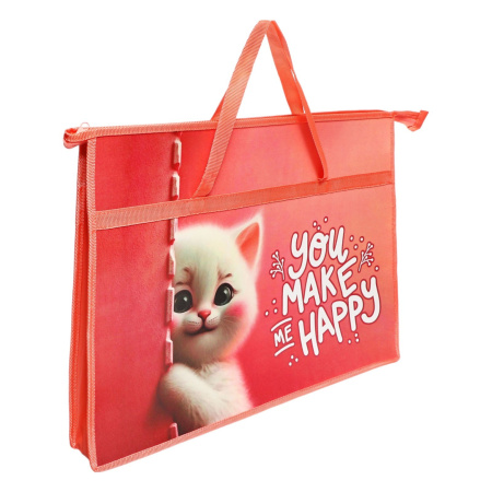 Папка для тетрадей А3 ПЧЕЛКА "Кошачьи прятки" на монии ПМ-А3-26